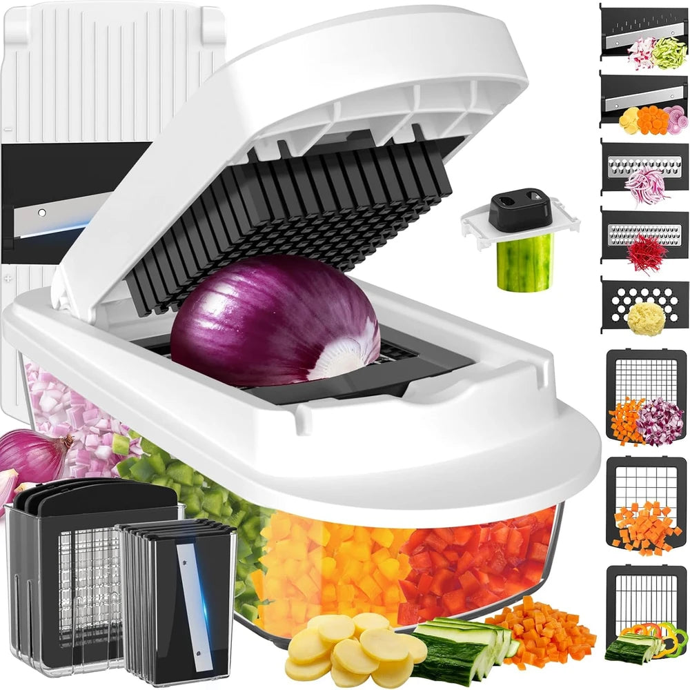 Ukeetap Vegetable Chopper Mandoline Slicer