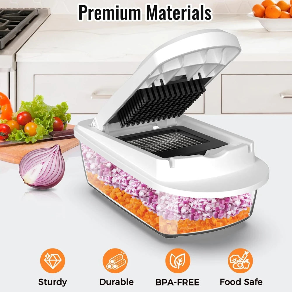 Ukeetap Vegetable Chopper Mandoline Slicer