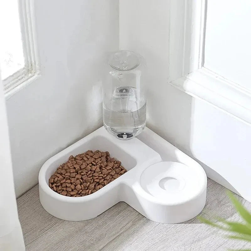 Automatic Pet Feeding And Drinking Bowl